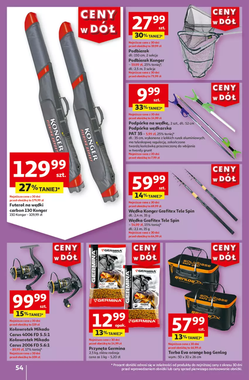 Gazetka promocyjna Auchan - Gazetka CENY W DÓŁ Hipermarket Auchan - ważna 31.05 do 05.06.2024 - strona 54 - produkty: Gra, Grunt, Teleskop, Tera, Torba