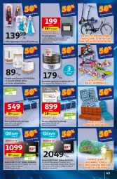 Gazetka promocyjna Auchan - Gazetka CENY W DÓŁ Hipermarket Auchan - Gazetka - ważna od 05.06 do 05.06.2024 - strona 45 - produkty: Piec, LED TV, Top, Czajnik, Toster, Piecyk gazowy, Ekspres przelewowy, Suszarka