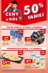 Gazetka promocyjna Auchan - Gazetka CENY W DÓŁ Hipermarket Auchan - Gazetka - ważna od 05.06 do 05.06.2024 - strona 5 - produkty: Kurczak, Polędwiczki z kurczaka, Napój, Surimi, Mieszanka wedlowska, Fa