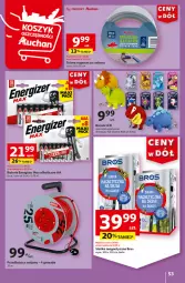 Gazetka promocyjna Auchan - Gazetka CENY W DÓŁ Hipermarket Auchan - Gazetka - ważna od 05.06 do 05.06.2024 - strona 53 - produkty: Dinozaur, Energizer, Siatka, Taśma naprawcza, Drzwi, Zwierzęta