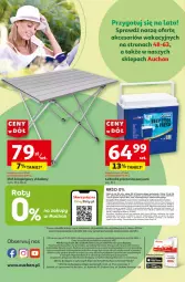 Gazetka promocyjna Auchan - Gazetka CENY W DÓŁ Hipermarket Auchan - Gazetka - ważna od 05.06 do 05.06.2024 - strona 64 - produkty: Top, Ser, Por, Gra, Acer, Stół, Lodówka, Tera, Rower, Sport, Fa