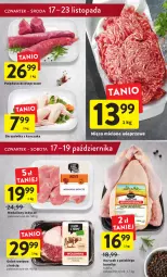 Gazetka promocyjna Intermarche - Gazetka Intermarche - Gazetka - ważna od 23.11 do 23.11.2022 - strona 21 - produkty: Medaliony indycze, Kurczak, Mięso mielone, Top, Tusz, Lion, Skrzydełka z kurczaka, Mięso