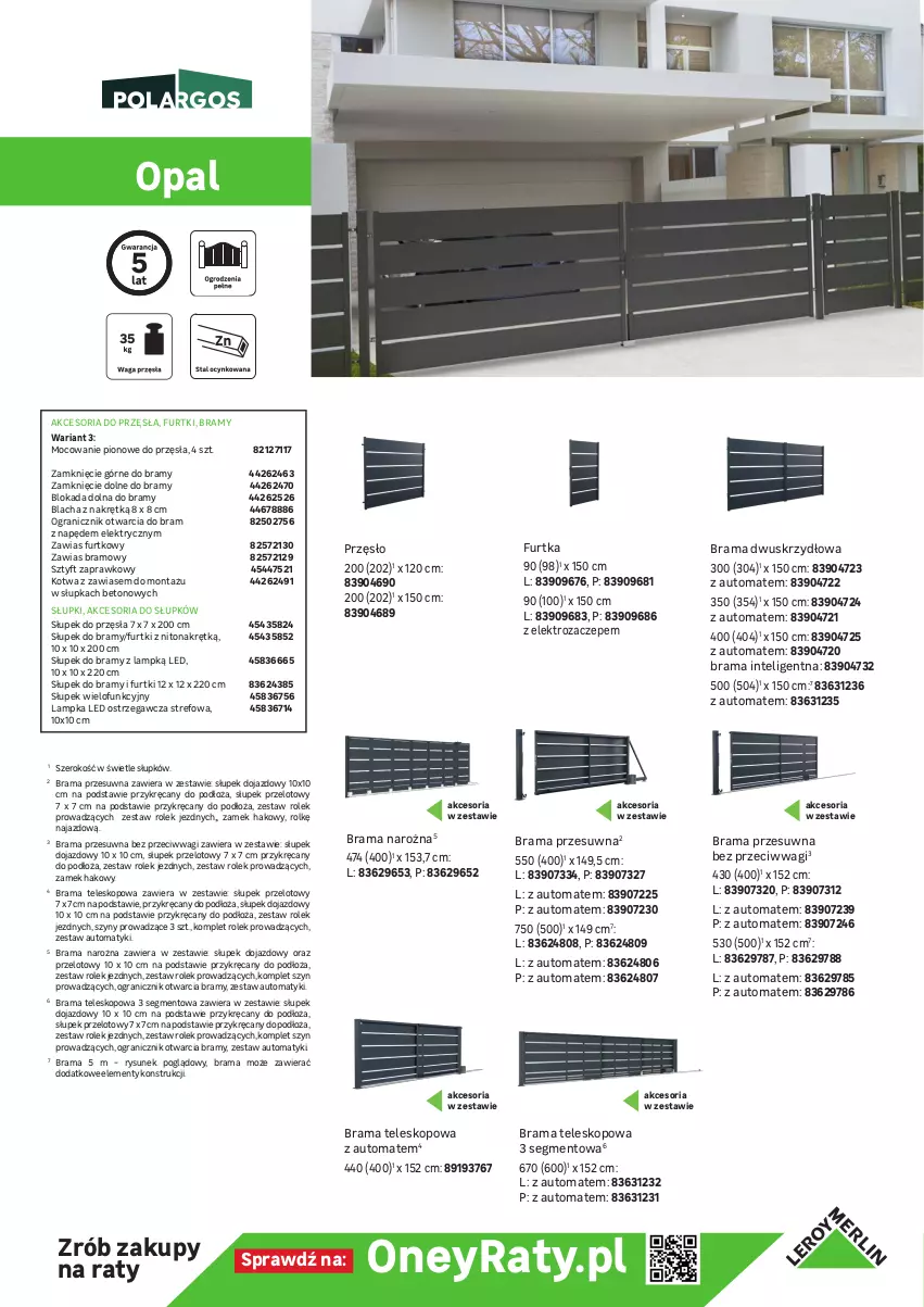 Gazetka promocyjna Leroy Merlin - Gazetka Leroy Merlin - ważna 01.01 do 31.12.2023 - strona 5 - produkty: Gra, Intel, Rama, Słupek, Szyny, Teleskop, Wagi