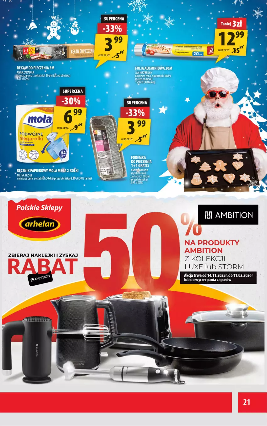 Gazetka promocyjna Arhelan - Gazetka - ważna 15.12 do 28.12.2025 - strona 21 - produkty: Ambition, Klej