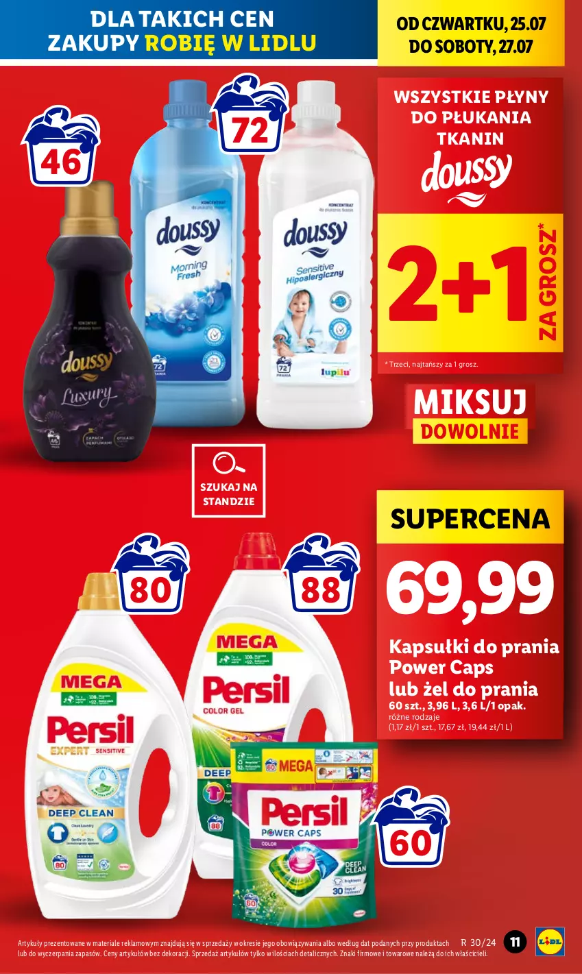 Gazetka promocyjna Lidl - GAZETKA - ważna 25.07 do 27.07.2024 - strona 11 - produkty: Kapsułki do prania