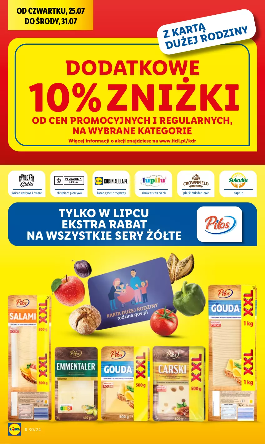 Gazetka promocyjna Lidl - GAZETKA - ważna 25.07 do 27.07.2024 - strona 30 - produkty: Danio, Napoje, Owoce, Piec, Pieczywo, Przyprawy, Ryż, Ser, Warzywa, Warzywa i owoce