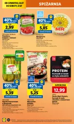 Gazetka promocyjna Lidl - GAZETKA - Gazetka - ważna od 27.07 do 27.07.2024 - strona 40 - produkty: Kurczak, Makaron, Sos, Ser, Ogórki konserwowe, Penne, Virtu, Margaryna, Słynne, Pomidory, Pomidory krojone