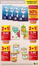 Gazetka promocyjna Lidl - GAZETKA - Gazetka - ważna od 27.07 do 27.07.2024 - strona 45 - produkty: HiPP, Mus, Gra, BoboVita, Dzieci, Kubuś, BEBILON, Hipp Bio