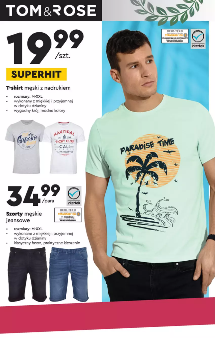 Gazetka promocyjna Biedronka - Okazje tygodnia - ważna 07.06 do 26.06.2021 - strona 20 - produkty: Fa, Szorty, T-shirt