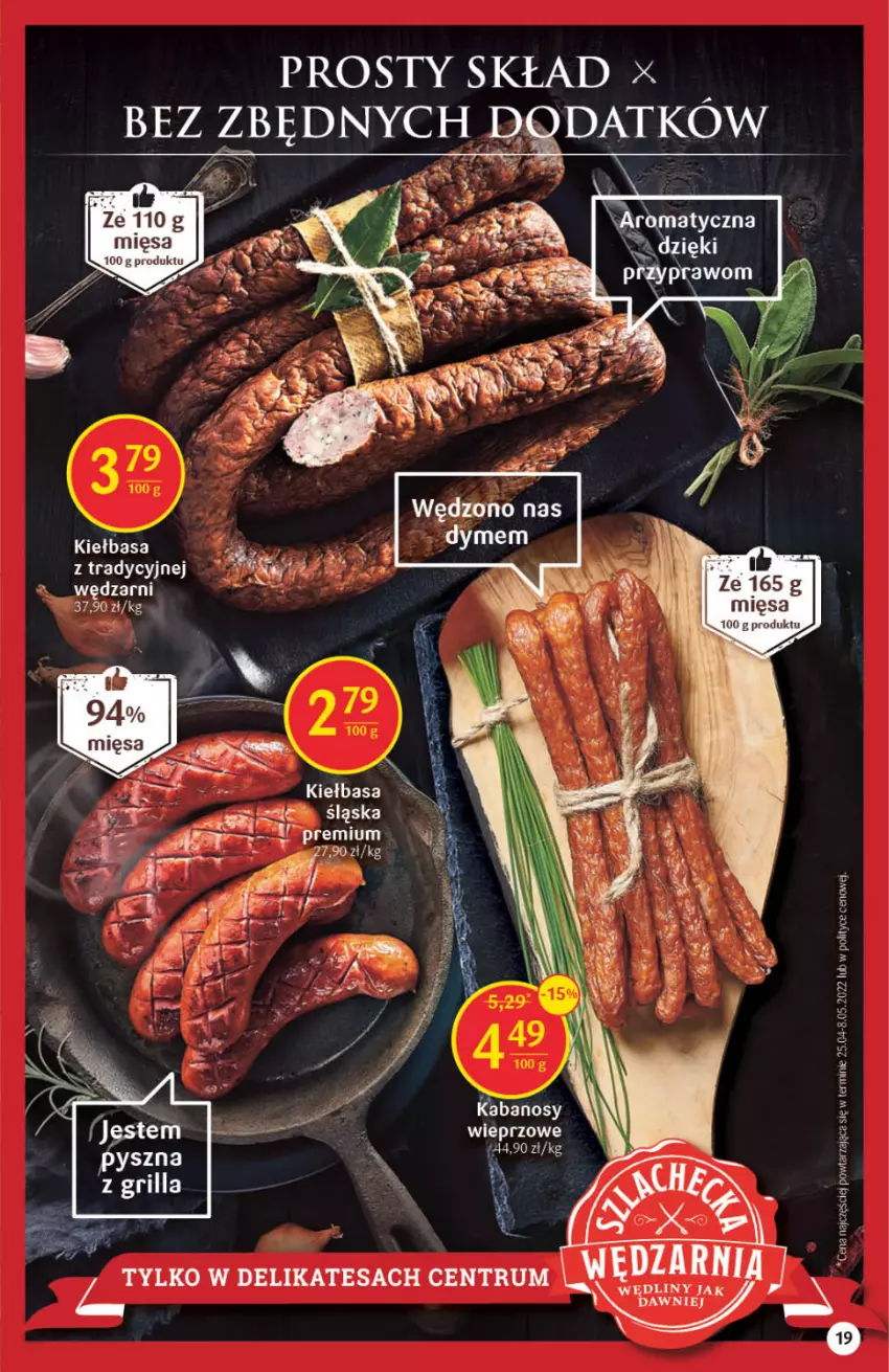 Gazetka promocyjna Delikatesy Centrum - Gazetka DC24 - ważna 23.06 do 29.06.2022 - strona 19 - produkty: Grill, Kabanos, Kiełbasa, Rum