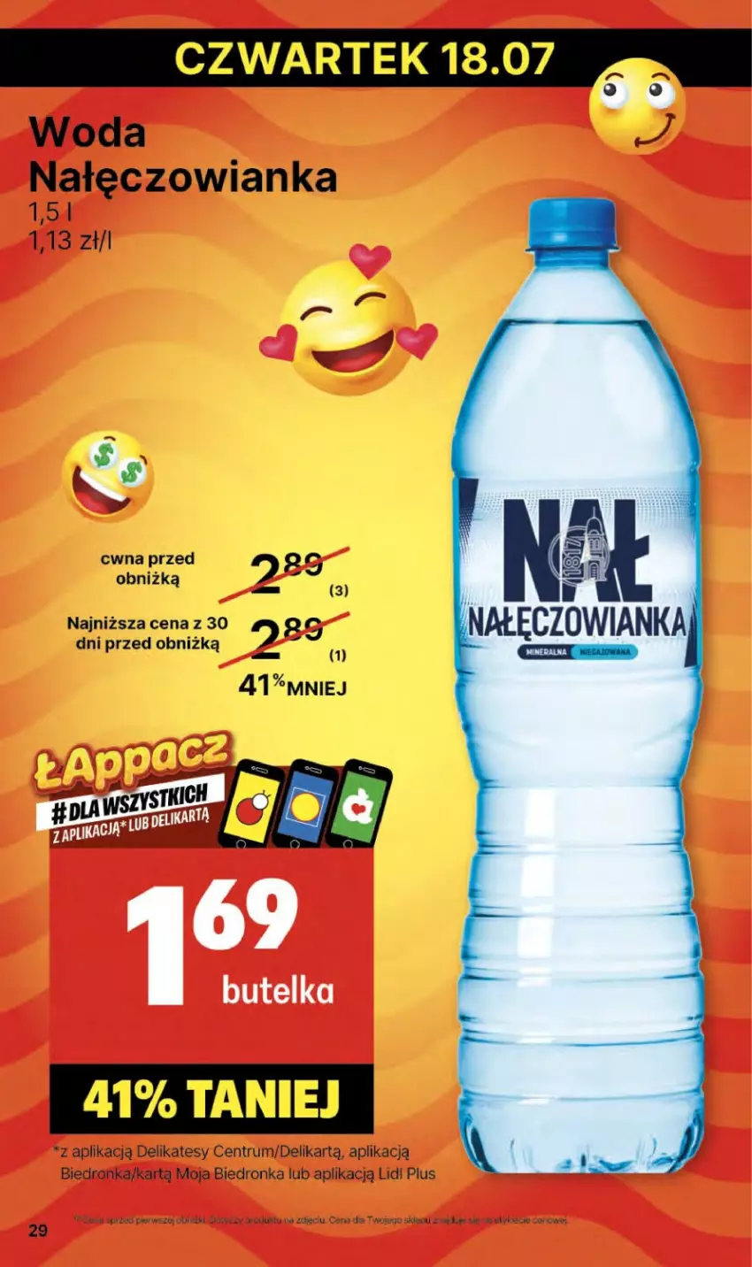 Gazetka promocyjna Delikatesy Centrum - NOWA GAZETKA Delikatesy Centrum od 18 lipca! 18-24.07.2024 - ważna 18.07 do 24.07.2024 - strona 29 - produkty: Dron, Nałęczowianka, Rum, Woda