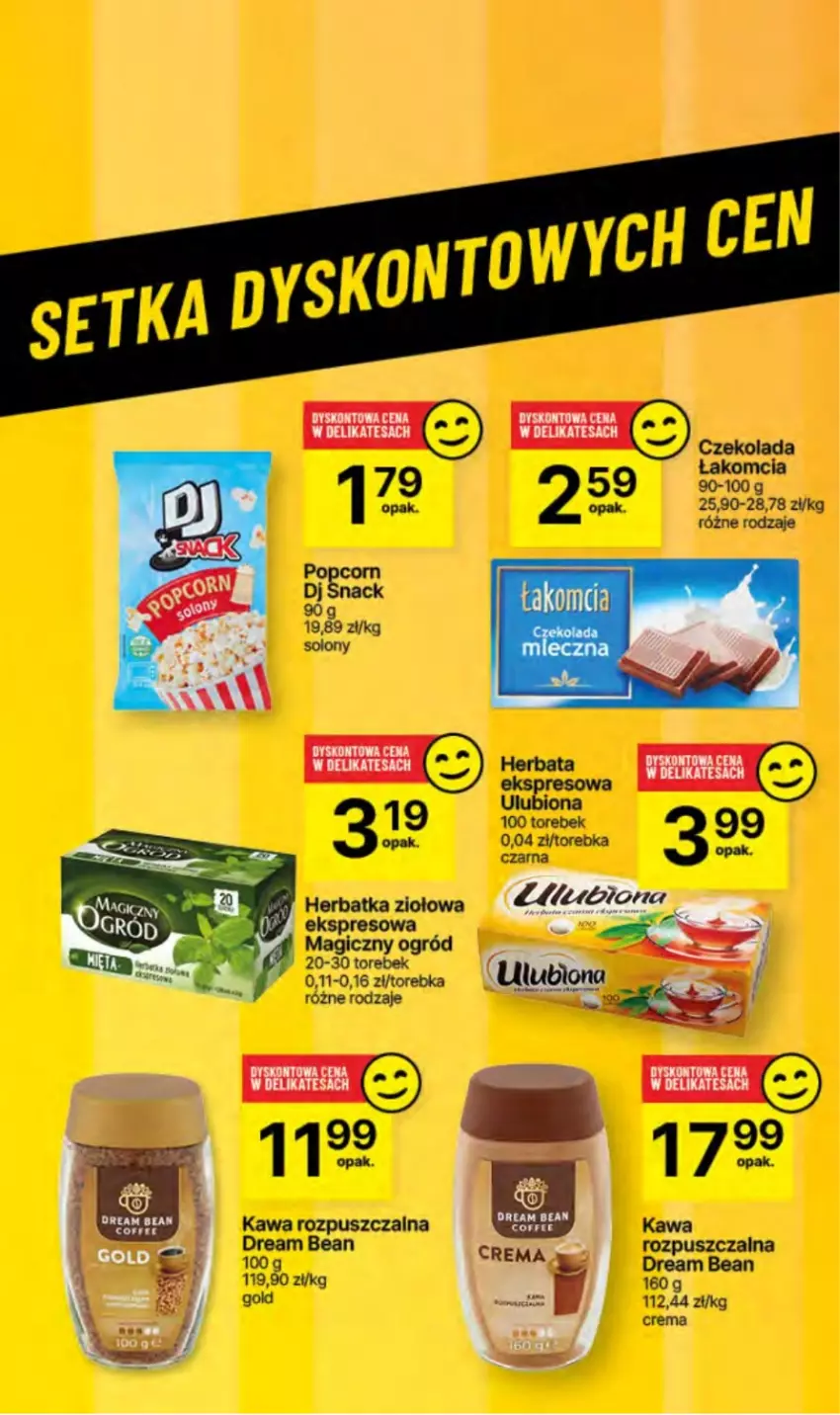 Gazetka promocyjna Delikatesy Centrum - NOWA GAZETKA Delikatesy Centrum od 18 lipca! 18-24.07.2024 - ważna 18.07 do 24.07.2024 - strona 43 - produkty: Czekolada, Kawa, Kawa rozpuszczalna, Ogród, Popcorn, Torebka