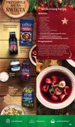 Gazetka promocyjna Delikatesy Centrum - Katalog Przepisy na Bliskie Święta Franczyza DC48-DC49-DC50 - Gazetka - ważna od 17.12 do 17.12.2025 - strona 19 - produkty: Chrzan, Cebula, Marchewka, Krakus, Warzywa, Sól, Por, Pietruszka, Cukier, Czosnek, Kawa, Wałek, Laur, Przyprawy, Pieprz, Buraki, Lanki