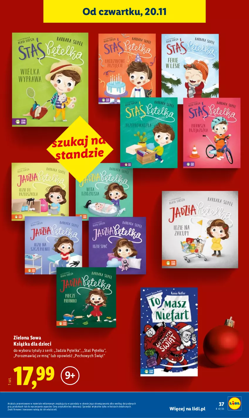 Gazetka promocyjna Lidl - Katalog Zabawki - ważna 03.11 do 24.12.2025 - strona 37 - produkty: Dzieci, Książka, Por, Ser