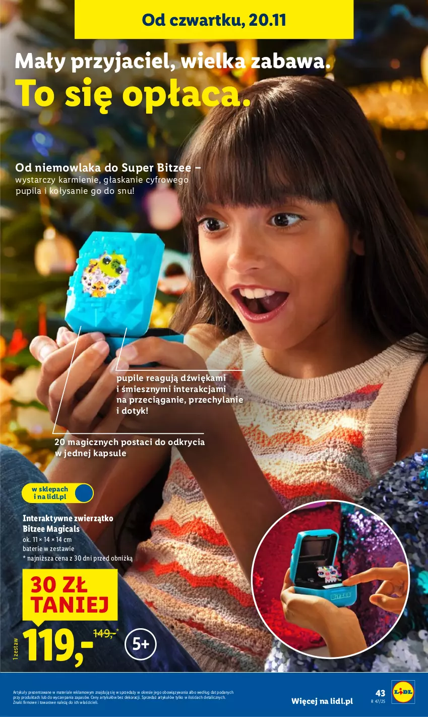 Gazetka promocyjna Lidl - Katalog Zabawki - ważna 03.11 do 24.12.2025 - strona 43 - produkty: Karmi, Tera