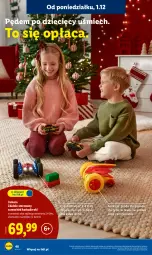 Gazetka promocyjna Lidl - Katalog Zabawki - Gazetka - ważna od 24.12 do 24.12.2025 - strona 48 - produkty: Samochód, Kask, Dzieci, Akumulator