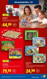 Gazetka promocyjna Lidl - Katalog Zabawki - Gazetka - ważna od 24.12 do 24.12.2025 - strona 55 - produkty: Minecraft, Koc, Gra, Spiderman, Puzzle, Ravensburger, Burger, Pokémon, Psi Patrol