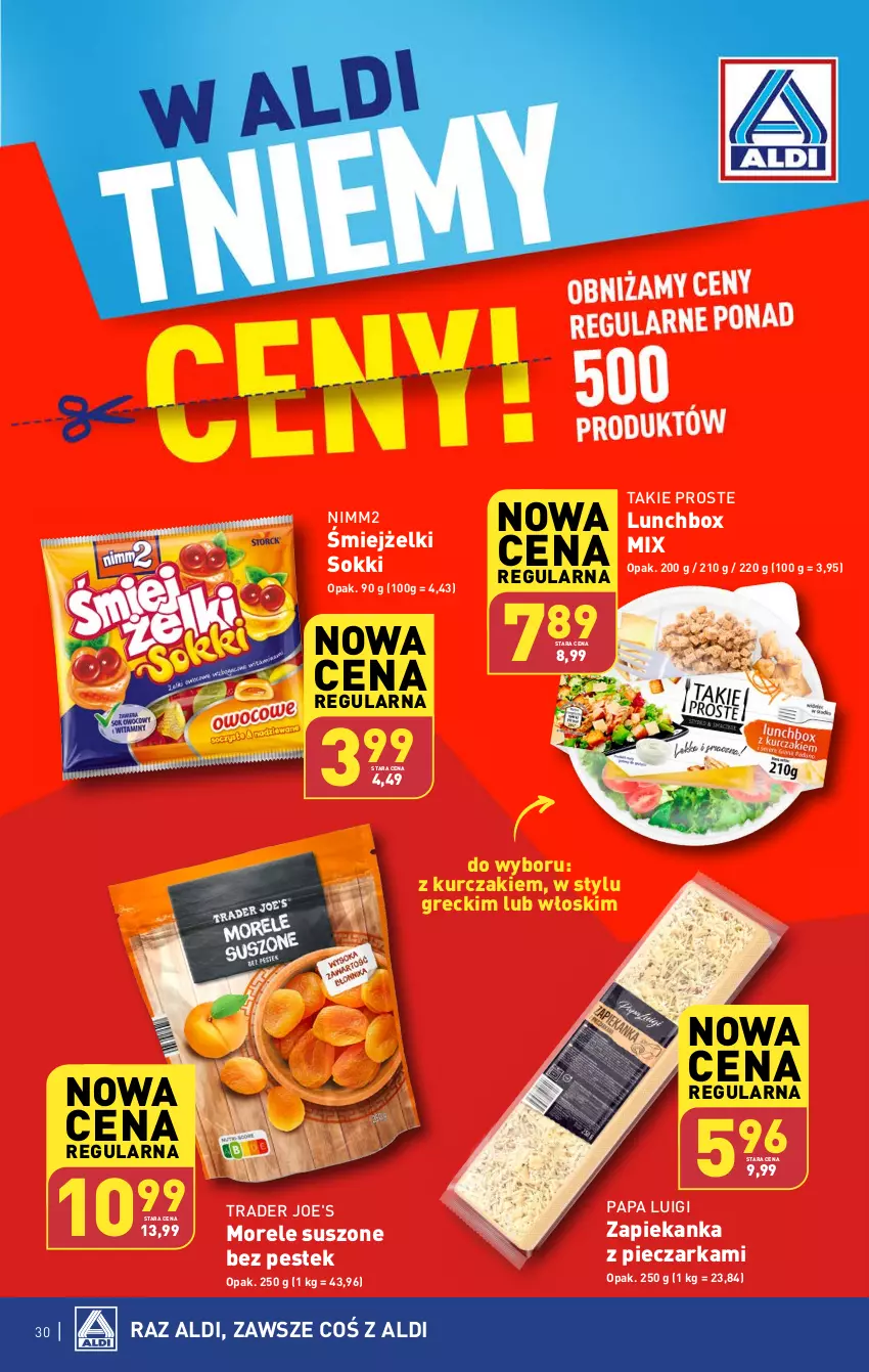 Gazetka promocyjna Aldi - Pełna oferta - ważna 19.02 do 24.02.2024 - strona 30 - produkty: Kurczak, Nimm2, Piec, Pieczarka, Sok, Stek, Zapiekanka