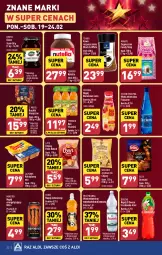 Gazetka promocyjna Aldi - Pełna oferta - Gazetka - ważna od 24.02 do 24.02.2024 - strona 22 - produkty: Tchibo, Nutella, Kawa rozpuszczalna, Sok, Lajkonik, Mus, Orzeszki, Chipsy, Kawa, Kiwi, Dżem, Lack, Fortuna, Napój izotoniczny, Muszynianka, Tymbark, Szyna, Ferrero, Oshee, Candy, Woda mineralna, Owoce, E. Wedel, Felix, Cappuccino, Woda, Napój, Baryłki