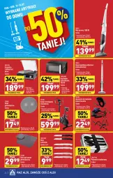 Gazetka promocyjna Aldi - Pełna oferta - Gazetka - ważna od 24.02 do 24.02.2024 - strona 34 - produkty: Odkurzacz, Noż, Mop, Gra, Mop parowy, Pojemnik, Kuchenka mikrofalowa, Rower, Danio, Akumulator, Fa