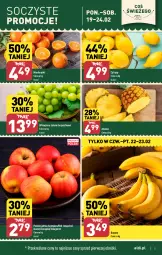 Gazetka promocyjna Aldi - Pełna oferta - Gazetka - ważna od 24.02 do 24.02.2024 - strona 5 - produkty: Mandarynki, Banany, Jonagold, Cytryny, Ananas, Szampion, Winogrona, Wino, Jabłka