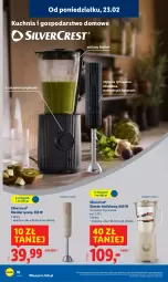 Gazetka promocyjna Lidl - GAZETKA - Gazetka - ważna od 28.02 do 28.02.2026 - strona 12 - produkty: Silvercrest, Blender ręczny, Blender, Kuchnia
