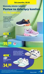 Gazetka promocyjna Lidl - GAZETKA - Gazetka - ważna od 28.02 do 28.02.2026 - strona 35 - produkty: Piec, Por, Sneakersy, Buty, Dzieci