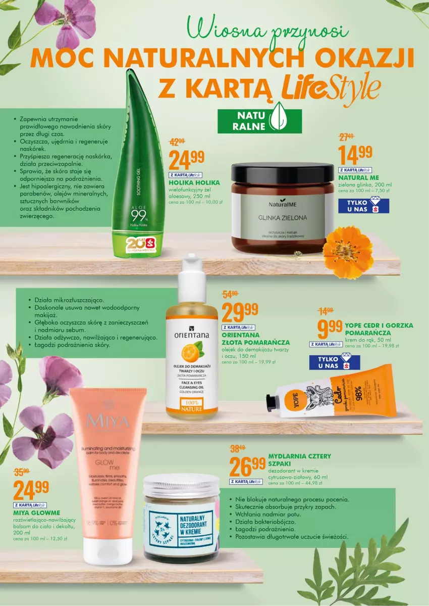 Gazetka promocyjna Super Pharm - Gazetka - ważna 07.04 do 20.04.2022 - strona 18 - produkty: Balsam do ciała, Dezodorant, Fa, Holika Holika, Inka, K2, Makijaż, Olej, Olejek do demakijażu, Por, Yope