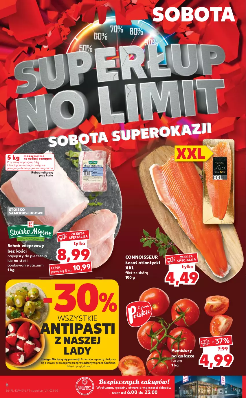 Gazetka promocyjna Kaufland - OFERTA TYGODNIA - ważna 28.10 do 03.11.2021 - strona 6 - produkty: Piec, Pomidory, Schab wieprzowy, Stek, Tera, Waga