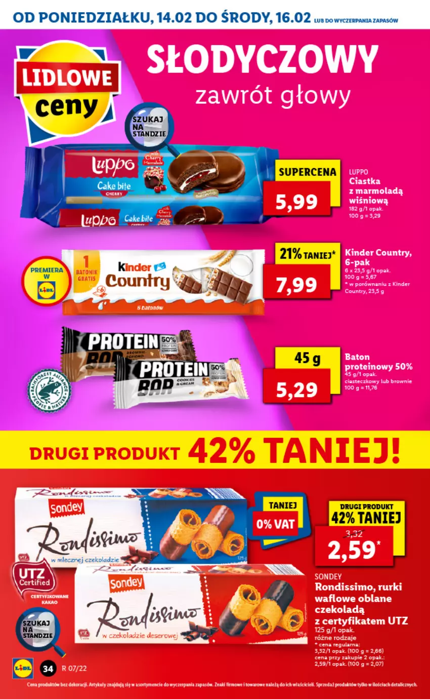 Gazetka promocyjna Lidl - GAZETKA - ważna 14.02 do 16.02.2022 - strona 34