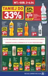 Gazetka promocyjna Aldi - Pełna oferta - Gazetka - ważna od 06.04 do 06.04.2024 - strona 17 - produkty: Piwa, Piwo, Sok, Mus, Gin, Gra, Coca-Cola, Tyskie, Corona Extra, Napój izotoniczny, Muszynianka, Napój gazowany, Oshee, Fanta, Woda mineralna, Owoce, Woda, Sprite, Napój, Captain Jack, Kozel, Fa