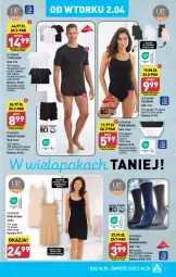 Gazetka promocyjna Aldi - Pełna oferta - Gazetka - ważna od 06.04 do 06.04.2024 - strona 37 - produkty: Top, Ser, Majtki, Sony, Karp, T-shirt, Wełna, Moda, Bokserki, Fa