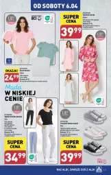 Gazetka promocyjna Aldi - Pełna oferta - Gazetka - ważna od 06.04 do 06.04.2024 - strona 41 - produkty: Tenisówki, Dres, Wełna, Moda, Spodnie, Sukienka, Spodnie dresowe, Fa