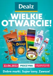 Gazetka promocyjna Dealz - WIELKIE OTWARCIE 22.06.2022 🥳Pszczyna, N-Park - Gazetka - ważna od 05.07 do 05.07.2022 - strona 1 - produkty: Bielska