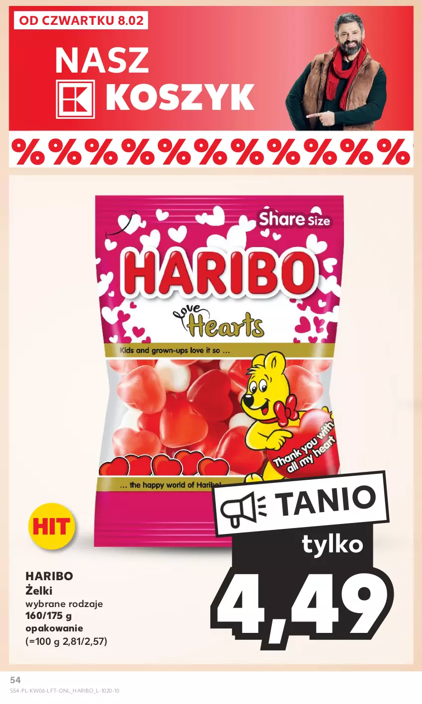 Gazetka promocyjna Kaufland - Gazetka tygodnia - ważna 08.02 do 14.02.2024 - strona 54 - produkty: Haribo, Kosz