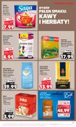 Gazetka promocyjna Kaufland - Gazetka tygodnia - Gazetka - ważna od 14.02 do 14.02.2024 - strona 57 - produkty: Earl Grey, Inka, Kawa zbożowa, Kawa ziarnista, Saga, Dallmayr, Kawa mielona, Kawa, Dilmah, Herbata czarna, Lody, Lavazza, Apteka, Herbata