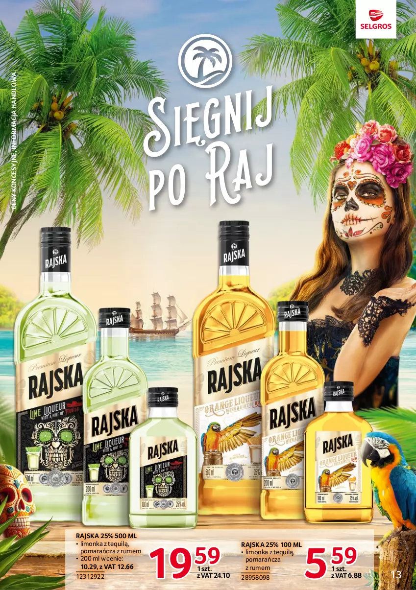 Gazetka promocyjna Selgros - Katalog Markowe Produkty - ważna 04.05 do 17.05.2023 - strona 13 - produkty: Limonka, Rum