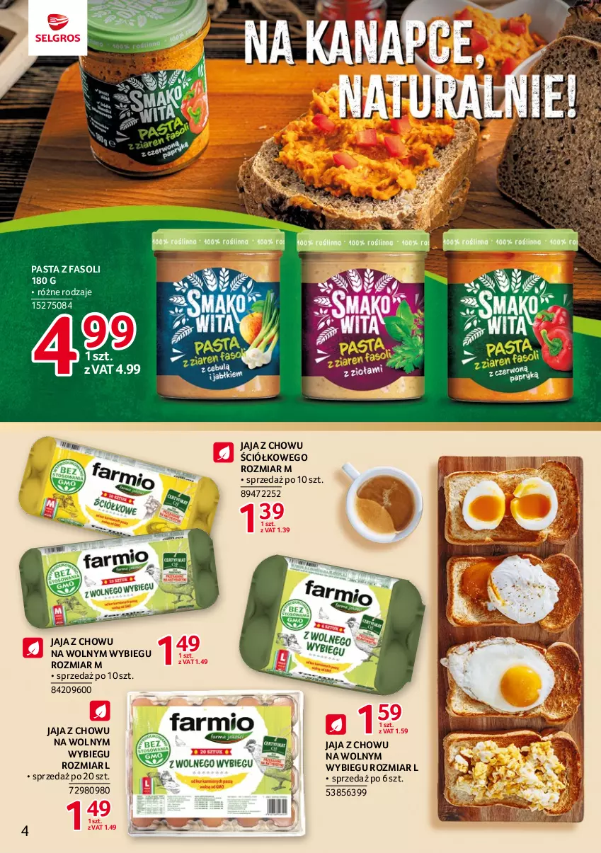 Gazetka promocyjna Selgros - Katalog Markowe Produkty - ważna 04.05 do 17.05.2023 - strona 4 - produkty: Fa, Jaja