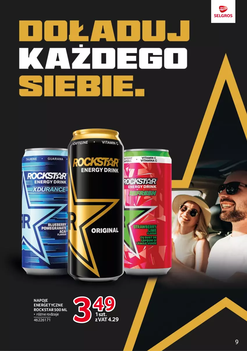 Gazetka promocyjna Selgros - Katalog Markowe Produkty - ważna 04.05 do 17.05.2023 - strona 9 - produkty: Napoje