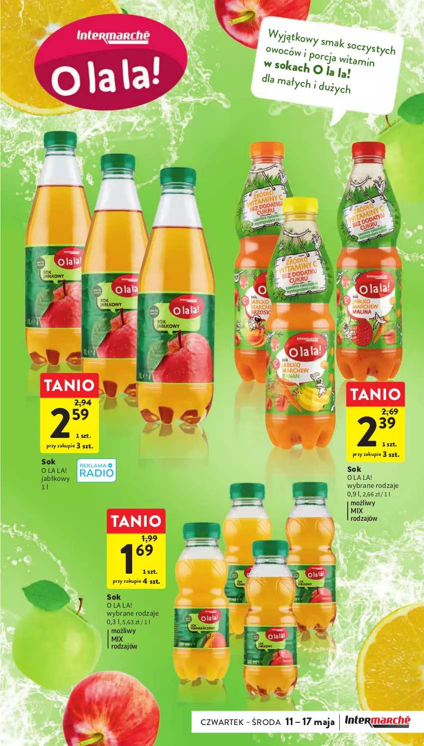 Gazetka promocyjna Intermarche - Gazetka Intermarche - ważna 11.05 do 17.05.2023 - strona 25 - produkty: Por, Sok