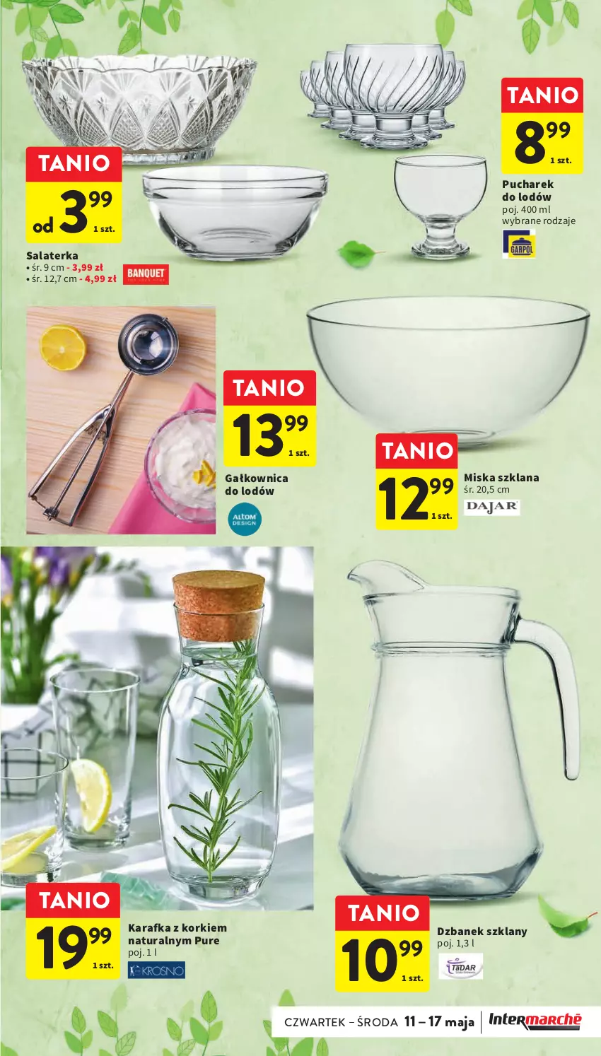 Gazetka promocyjna Intermarche - Gazetka Intermarche - ważna 11.05 do 17.05.2023 - strona 37 - produkty: Dzbanek, Karafka, LANA, Miska, Pur, Salaterka