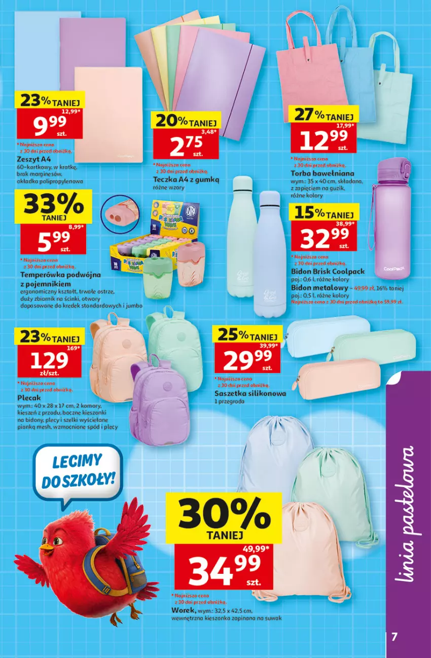 Gazetka promocyjna Auchan - Gazetka 30 Lat Hipermarket Auchan - ważna 30.07 do 05.08.2026 - strona 7 - produkty: Gin, Plecak, Rama, Torba