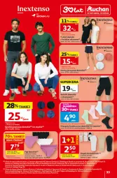 Gazetka promocyjna Auchan - Gazetka 30 Lat Hipermarket Auchan - Gazetka - ważna od 05.08 do 05.08.2026 - strona 33 - produkty: Top, Szorty, Karp, T-shirt, Figi