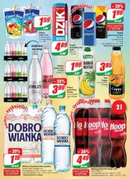 Gazetka promocyjna Dino - Gazetka - Gazetka - ważna od 14.06 do 14.06.2022 - strona 2 - produkty: Hoop, Sok, Gra, Dobrowianka, Pepsi, Napój gazowany, Cappy, Woda mineralna, Woda, Napój, Nektar