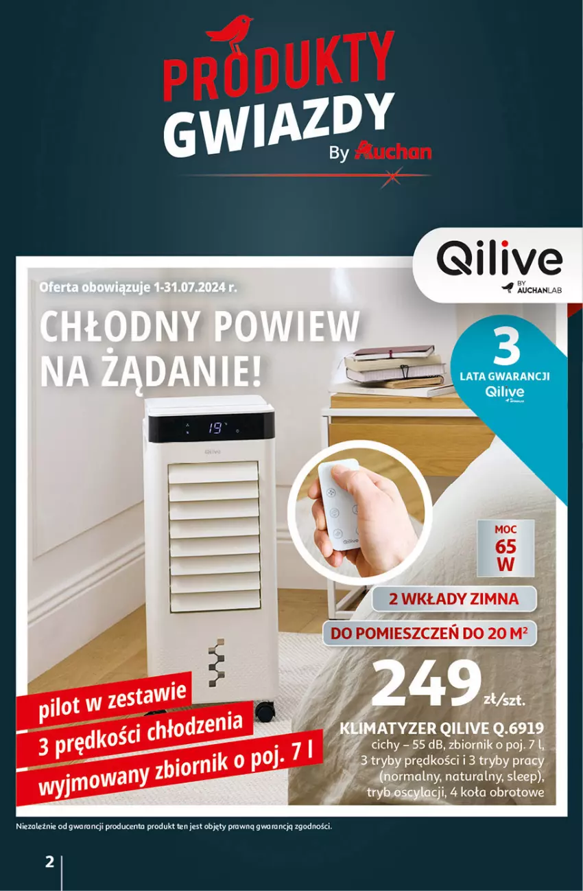 Gazetka promocyjna Auchan - Gazetka CENY W DÓŁ Hipermarket Auchan - ważna 04.07 do 10.07.2024 - strona 2