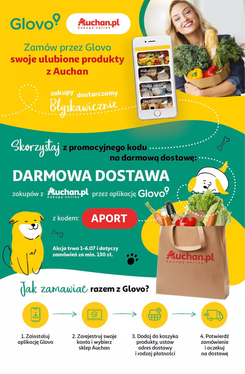 Gazetka promocyjna Auchan - Gazetka CENY W DÓŁ Hipermarket Auchan - ważna 04.07 do 10.07.2024 - strona 47 - produkty: Dres, Kosz