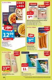 Gazetka promocyjna Auchan - Gazetka CENY W DÓŁ Hipermarket Auchan - Gazetka - ważna od 10.07 do 10.07.2024 - strona 22 - produkty: Makaron, Kiełbaski śląskie, Kiełbasa krakowska, Feta, Kiełbasa, Olewnik, Danie gotowe