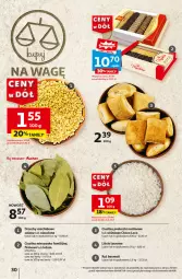 Gazetka promocyjna Auchan - Gazetka CENY W DÓŁ Hipermarket Auchan - Gazetka - ważna od 10.07 do 10.07.2024 - strona 32 - produkty: Ciastka, Ryż, Laur, Ryż basmati, Fa