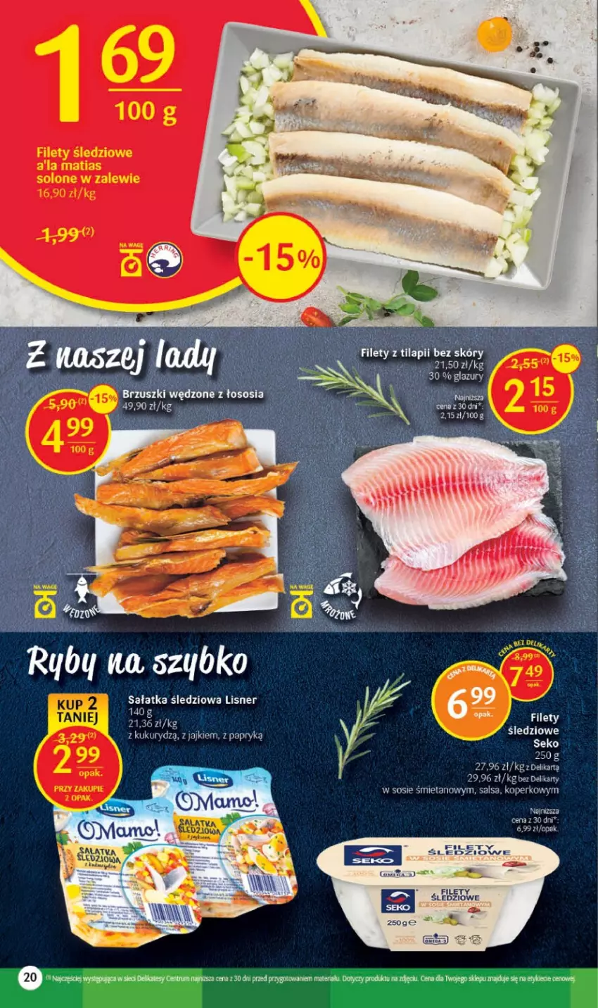 Gazetka promocyjna Delikatesy Centrum - Gazetka DC11 - ważna 16.03 do 22.03.2023 - strona 20 - produkty: Rum, Sałat, Sałatka, Salsa, Sos