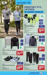 Gazetka promocyjna Aldi - Artykuły przemysłowe i tekstylia - Gazetka - ważna od 04.10 do 04.10.2025 - strona 5 - produkty: Por, Gin, Buty, Kurtka, Kosz, Czapka, Koszulka, Sport, Legginsy, Spodnie